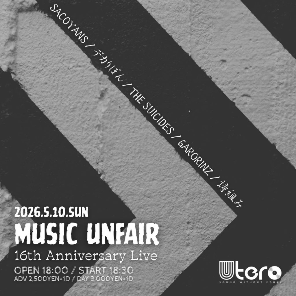 MUSIC UNFAIR -16th Anniversary Live-